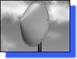 4.9 to 6.0 GHz Wideband Parabolic Reﬂector Antenna mprc2449 mprc3649