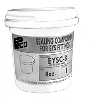 Sealing Compound for Explosion Proof EYA & Explosion-Proof EYS Sealing Electrical Conduit Fittings<br />PECO Part Numbers for Sealing Compound for Explosionproof EYA EYS Fittings EYSC-8 EYSC-16 EYSC-80 EYSC-160