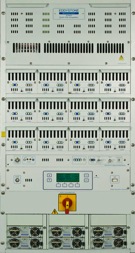 eddystone S7603 3kW Amplifier features the highly modular architecture for which Eddystone units are well known. The use of 300W PA modules mean that servicing can be carried out with minimal reduction in output power. The design also features highly efficient hot pluggable switched mode power supplies again intended for ease of servicing.