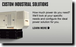 Generac Industrial BackUp Back-Up Back Up generator generators